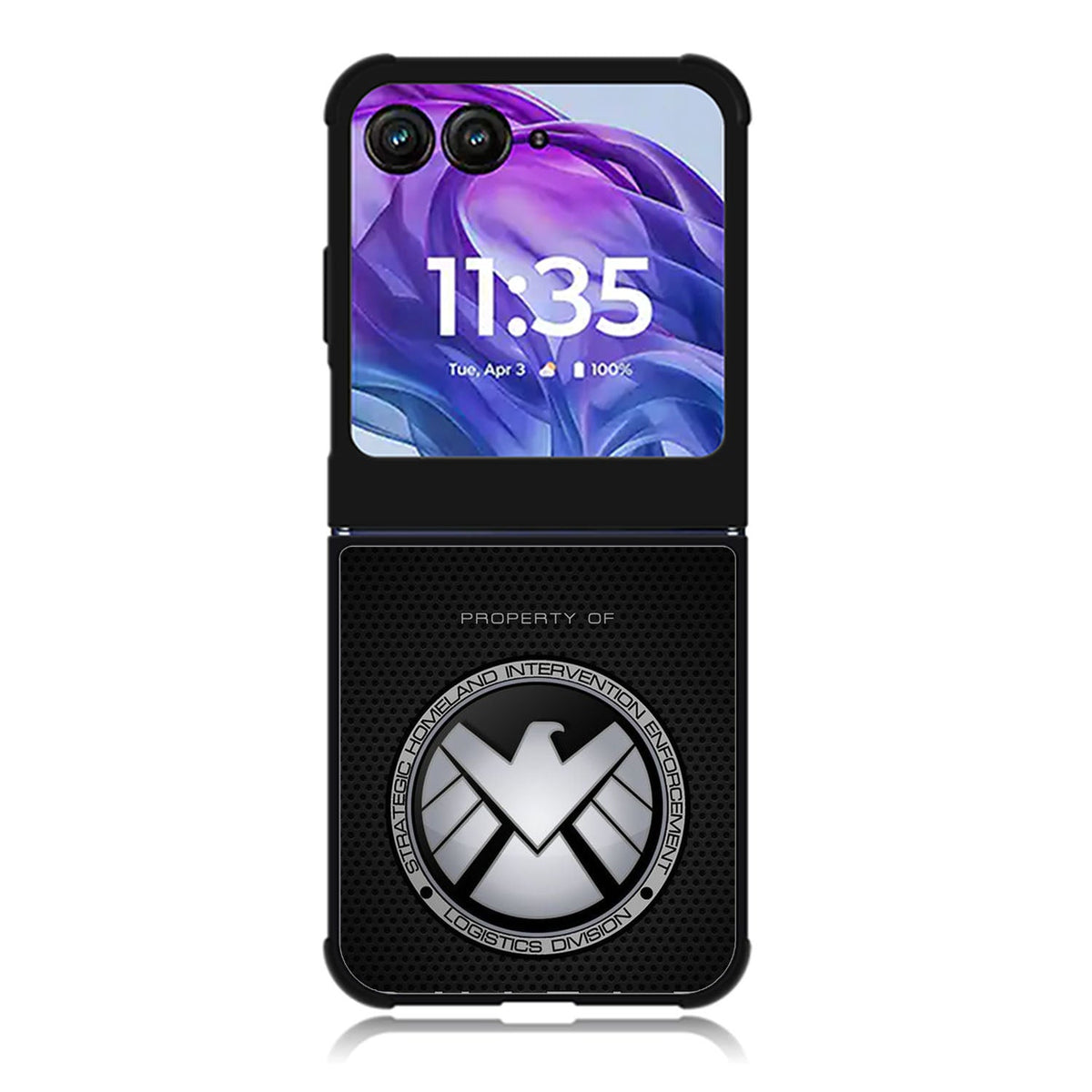 S H I E L D logo Motorola Moto Razr 2024 , Moto Razr 50 Case FE1581