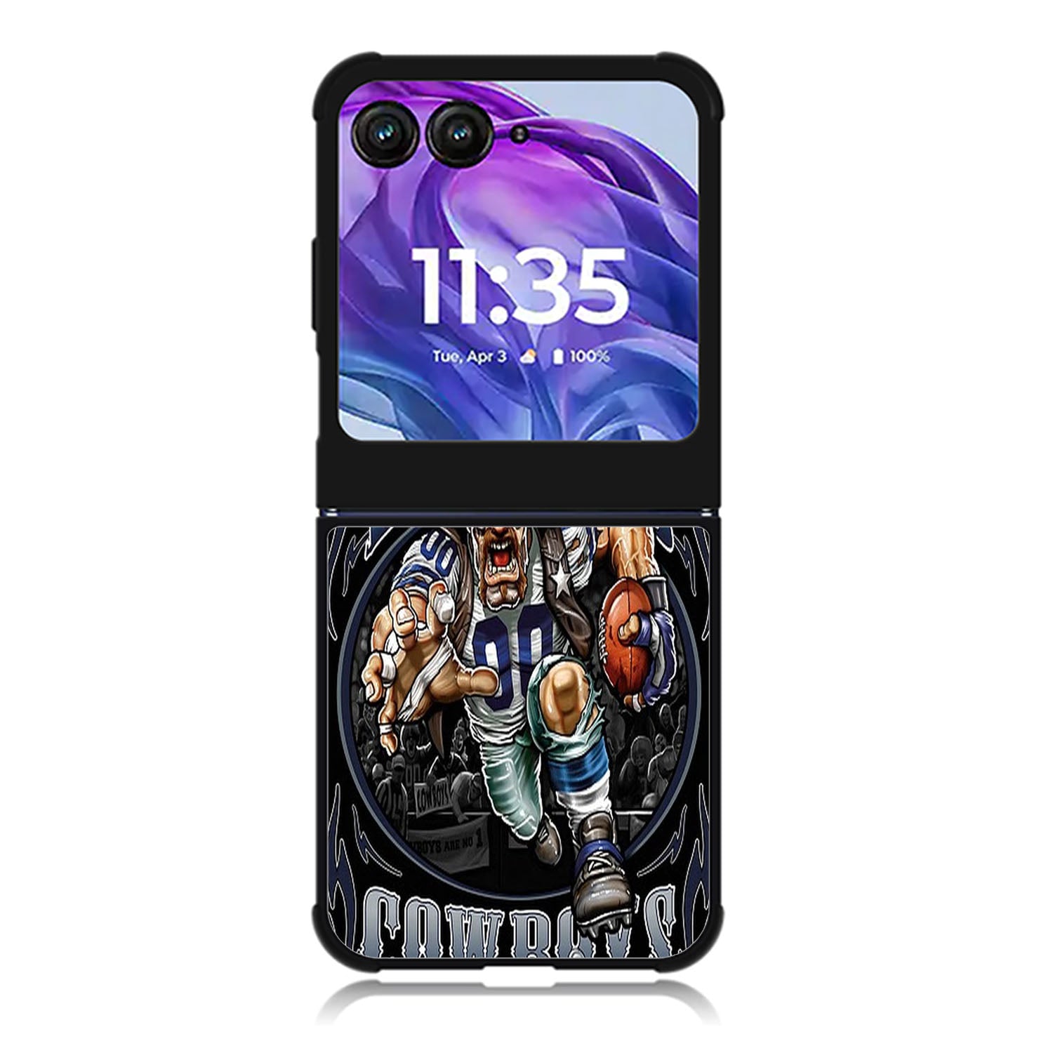 Dallas cowboy Animation Motorola Moto Razr 2024 , Moto Razr 50 Case FE0121