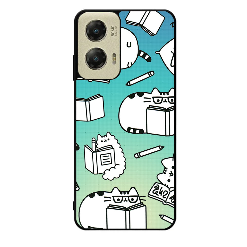 Pusheen Coloring Book Case Motorola Moto G Stylus 2024 5G BC0120