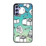 Pusheen Coloring Book Case Samsung Galaxy A55 5G BC0120