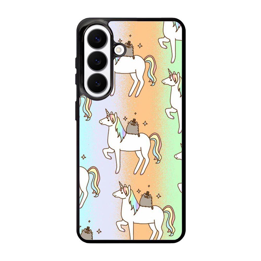 Pusheen and Unicorn Samsung Galaxy S26 Case BC0119