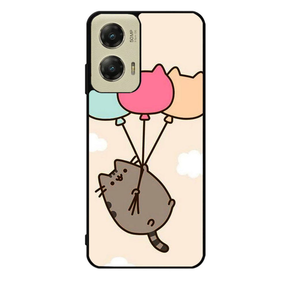 Pusheen the cat Happy Vibes Case Motorola Moto G Stylus 2024 5G BC0118
