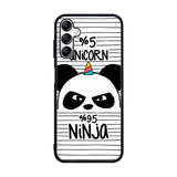 Panda Unicorn Wallpaper Case Samsung Galaxy A15 BC0114