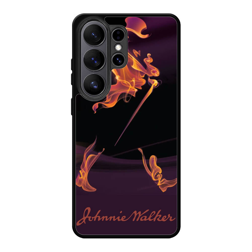 Johnnie Walker On Fire Samsung Galaxy S26 Ultra Case BC0108