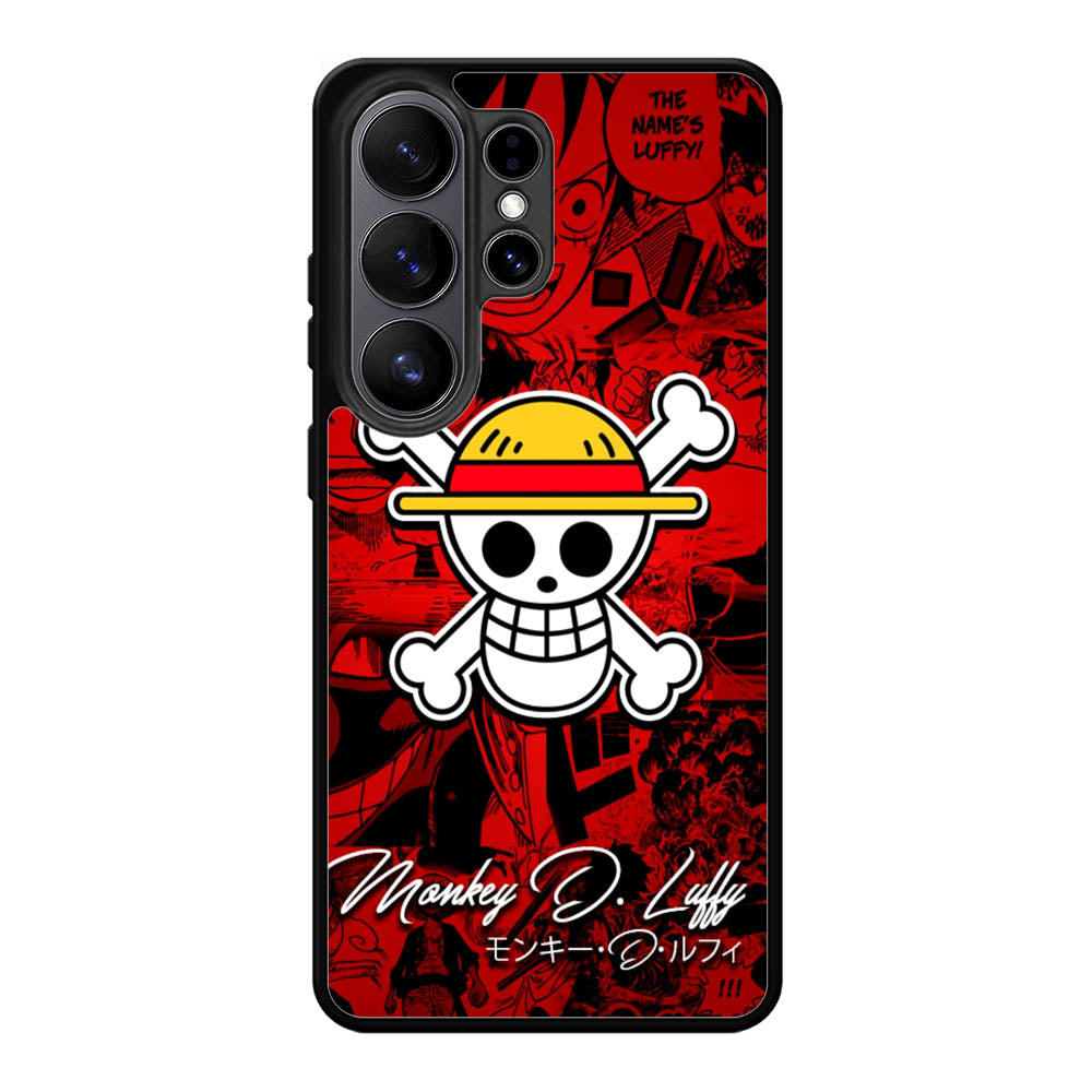One Piece Logo Comic Samsung Galaxy S26 Ultra Case BC0102