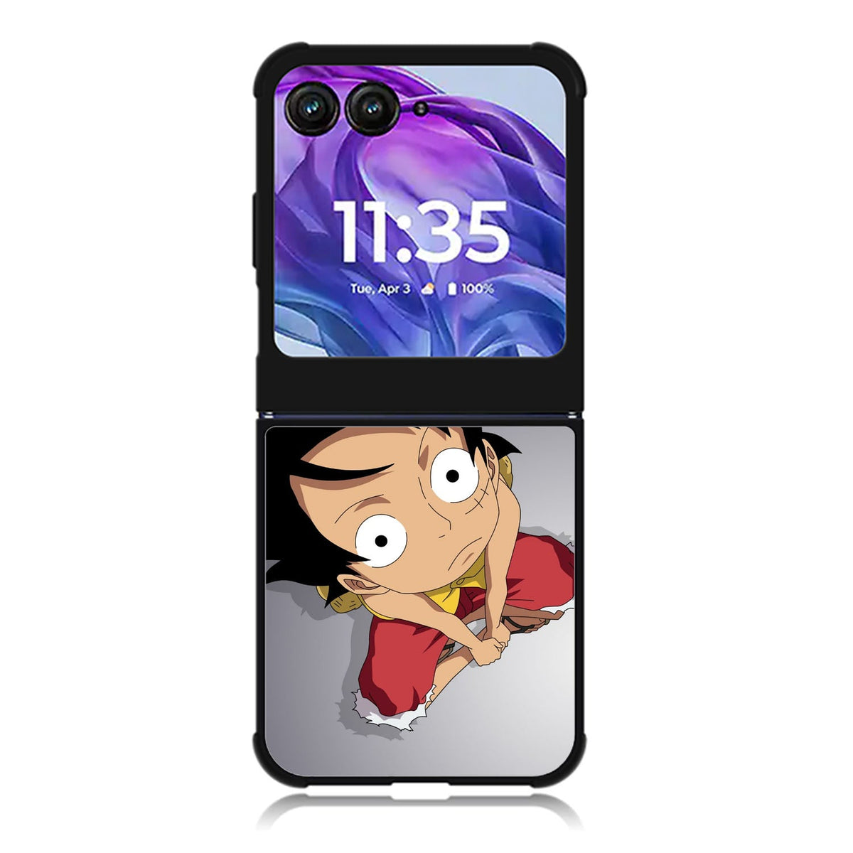 One Piece Lutfi Cute Face Motorola Moto Razr 2024 , Moto Razr 50 Case FE0101