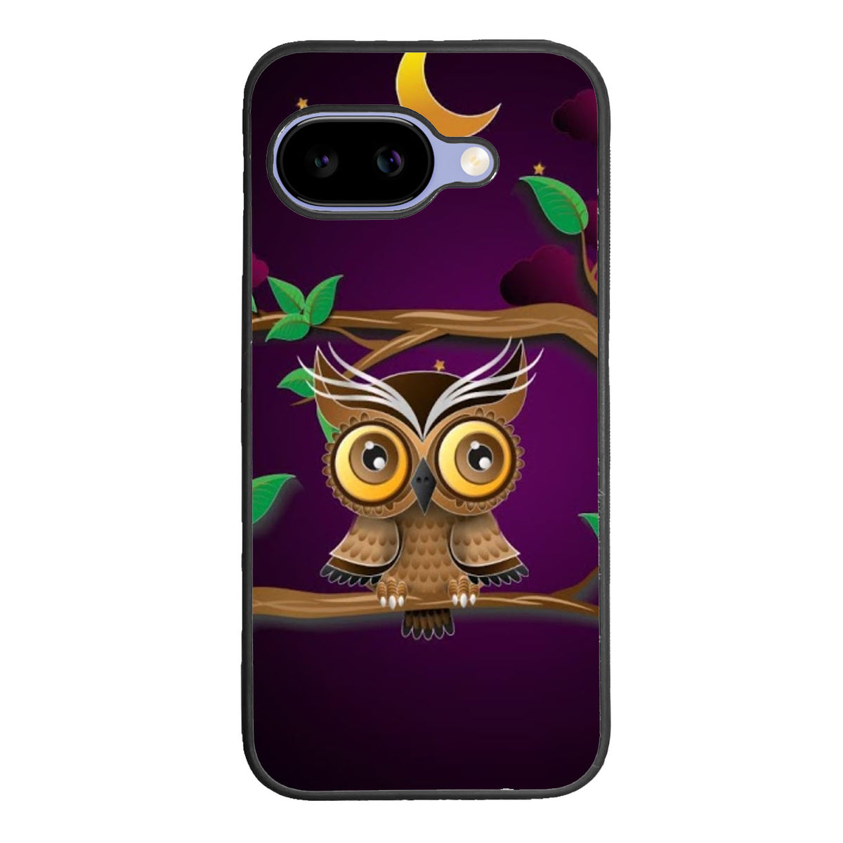The Owl Purple Midnight Case Google Pixel 9A BC0098