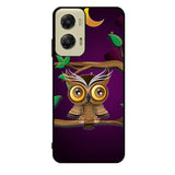 The Owl Purple Midnight Case Motorola Moto G Stylus 2024 5G BC0098