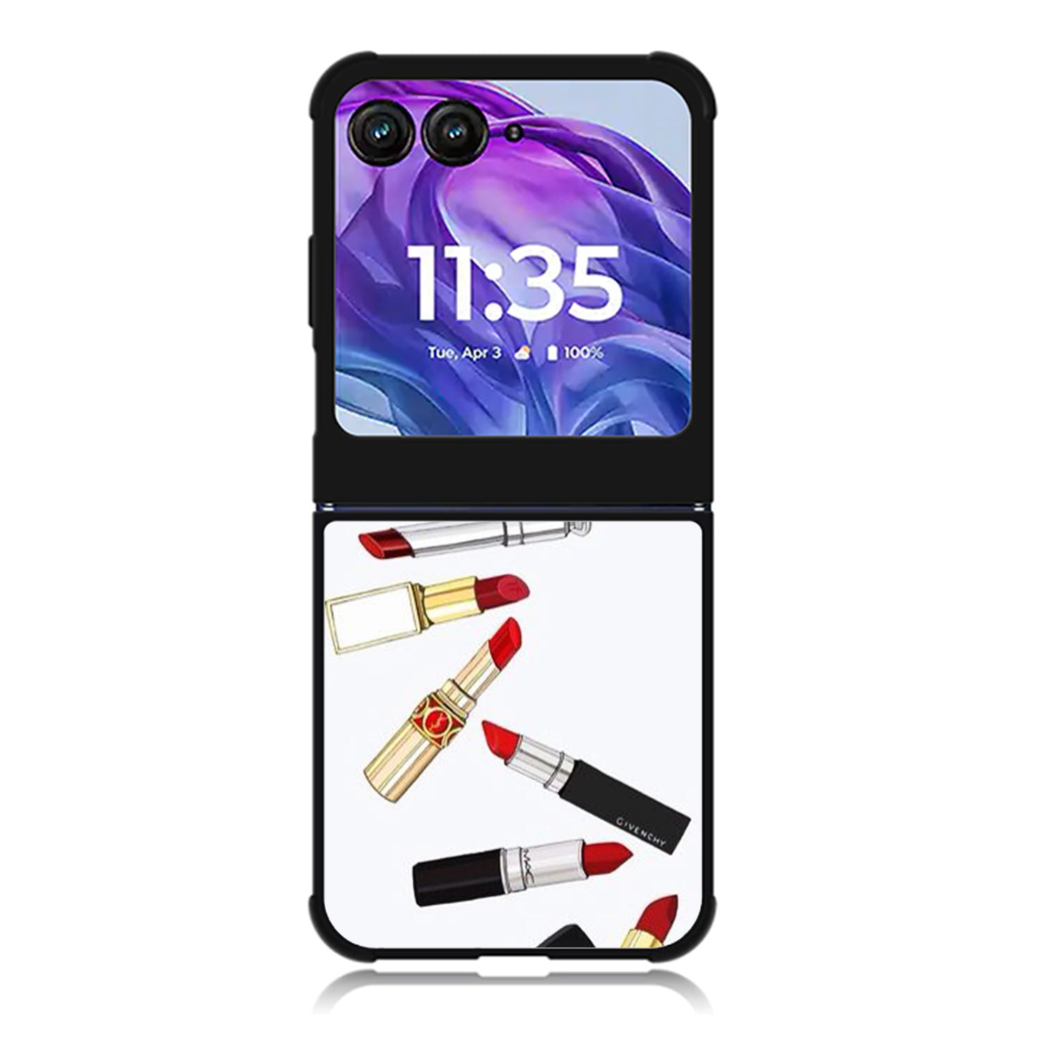 Woman Lipstick Motorola Moto Razr 2024 , Moto Razr 50 Case FE0096