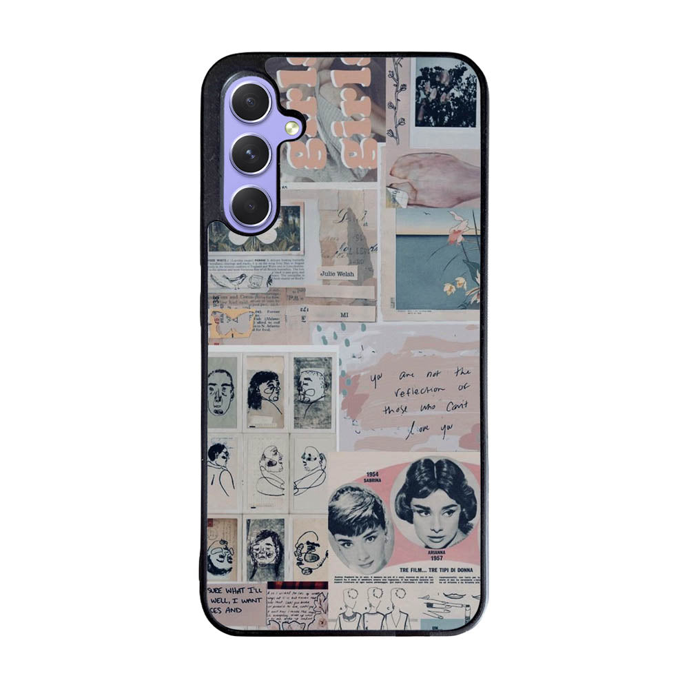 Vintage Retro 90's Aesthetic Case Samsung Galaxy A55 5G BC0093