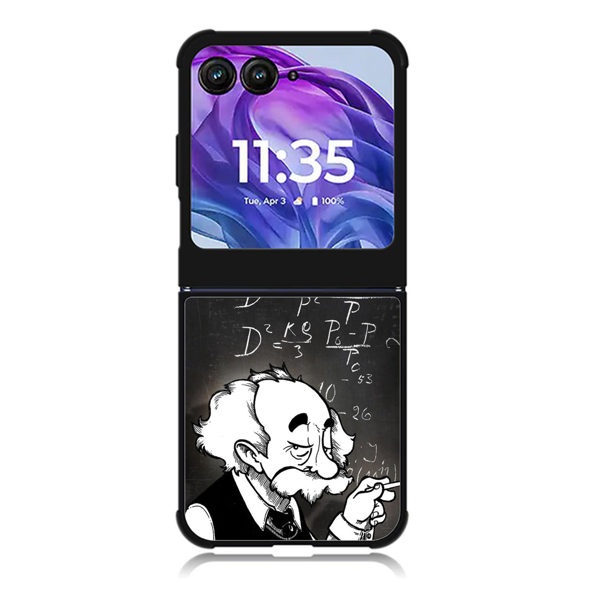 Albert Einsten Motorola Moto Razr 2024 , Moto Razr 50 Case FE0090
