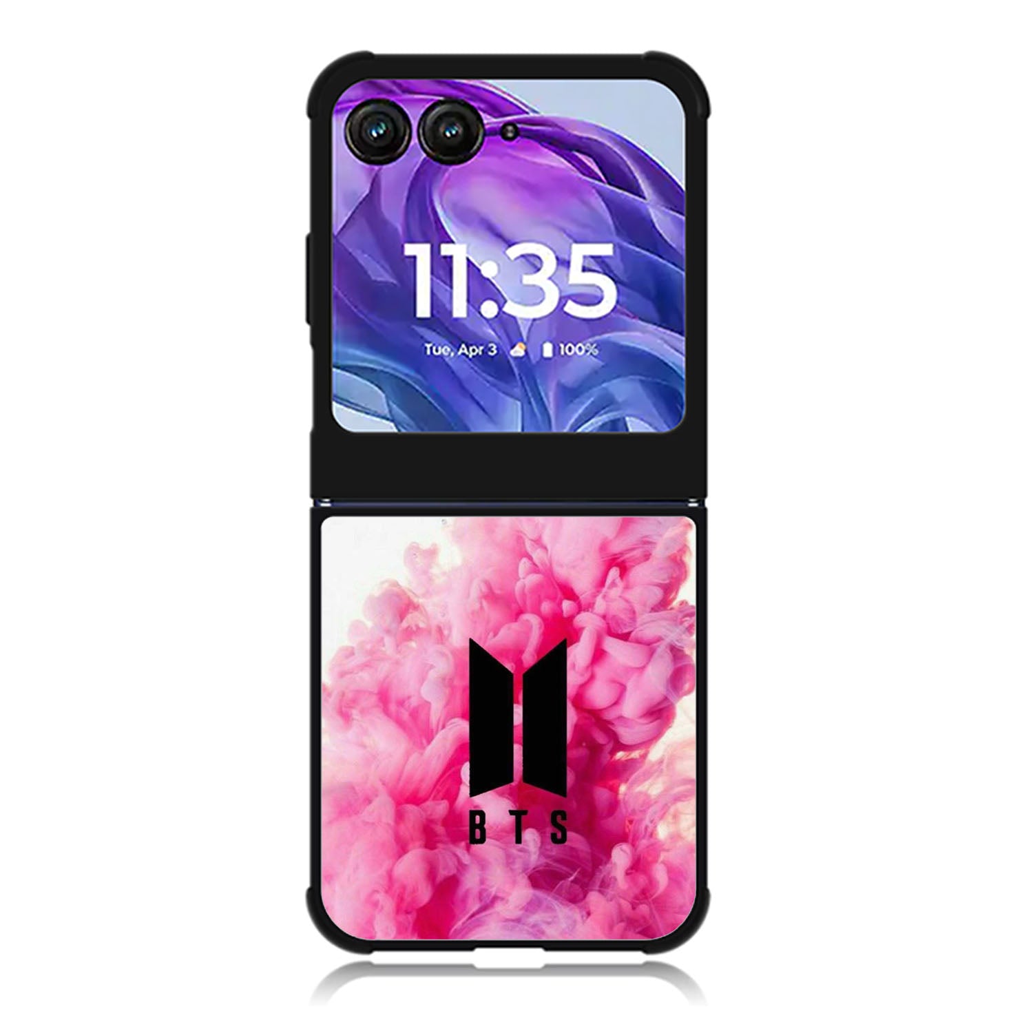 Pink Smoke BTS Motorola Moto Razr 2024 , Moto Razr 50 Case FE0089