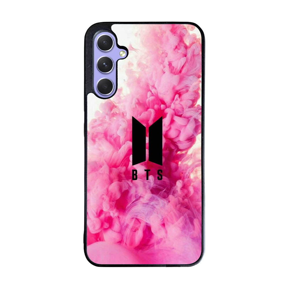 Pink Smoke BTS Case Samsung Galaxy A35 5G BC0089