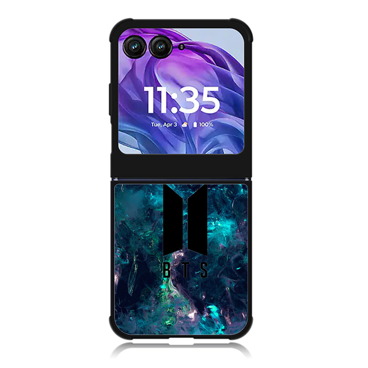 BTS Grunge Pattern Motorola Moto Razr Plus 2025/2024 Case, Moto Razr 50 Ultra 5G BC0088