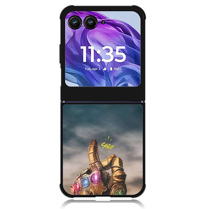 Thanos Hand Snap Motorola Moto Razr 2024 , Moto Razr 50 Case