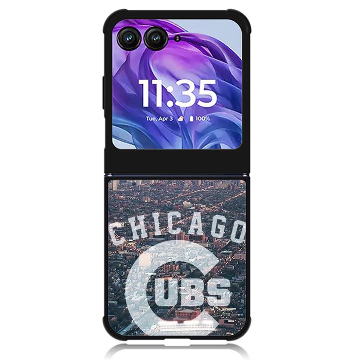 Chicago Cubs 10th Motorola Moto Razr 2024 , Moto Razr 50 Case