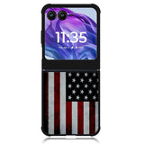 American Flag 1st Motorola Moto Razr 2024 , Moto Razr 50 Case
