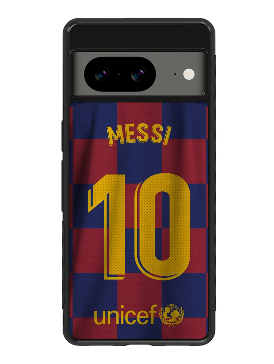 Messi Barcelona Jersey Google Pixel 8a Case