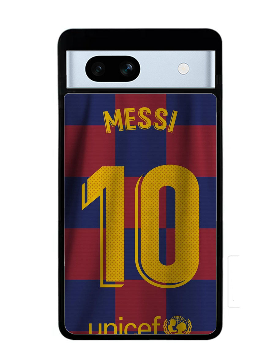 Messi Barcelona Jersey Google Pixel 7A Case