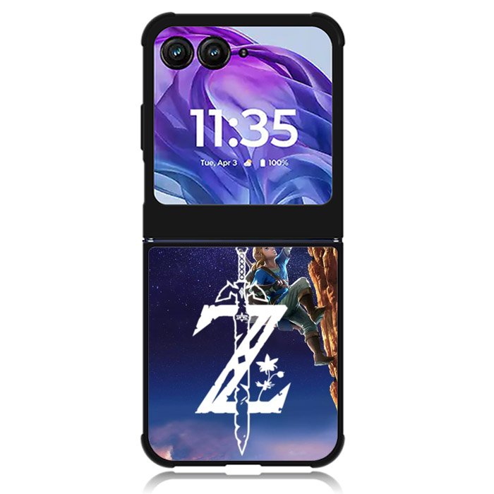 Zelda Logo Motorola Moto Razr 2024 , Moto Razr 50 Case