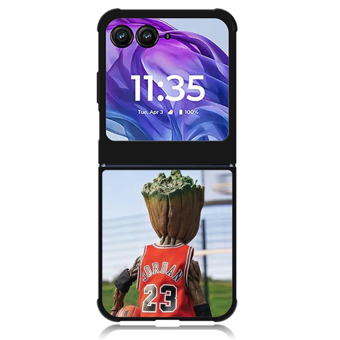 Groot Jordan Motorola Moto Razr 2024 , Moto Razr 50 Case