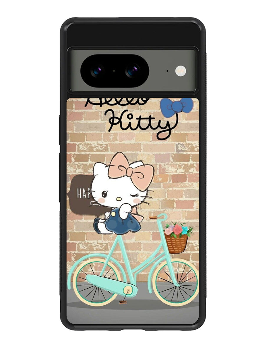 Hello Kitty Bicycle Google Pixel 8a Case