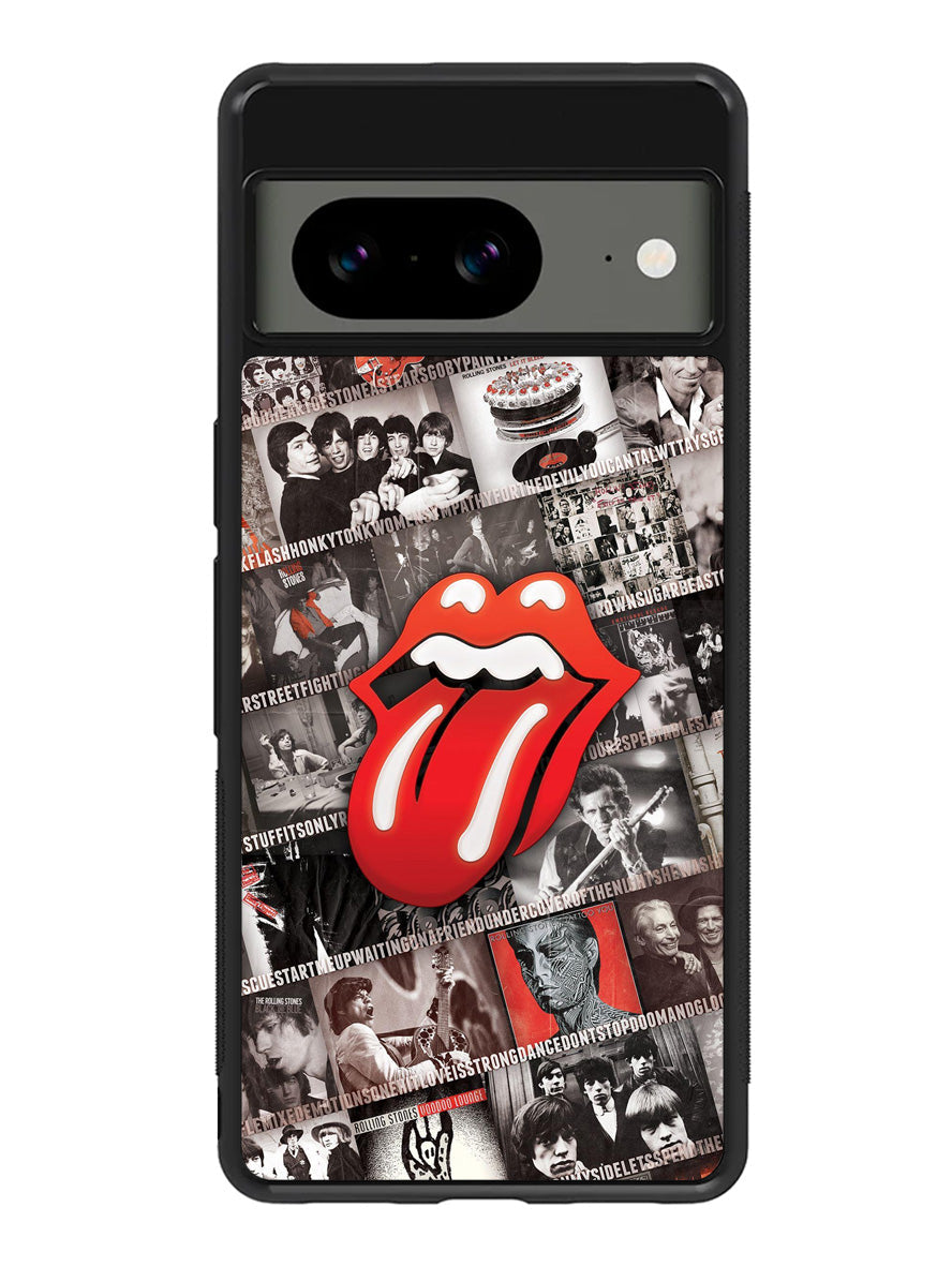 Rolling Stones Collage Google Pixel 8a Case
