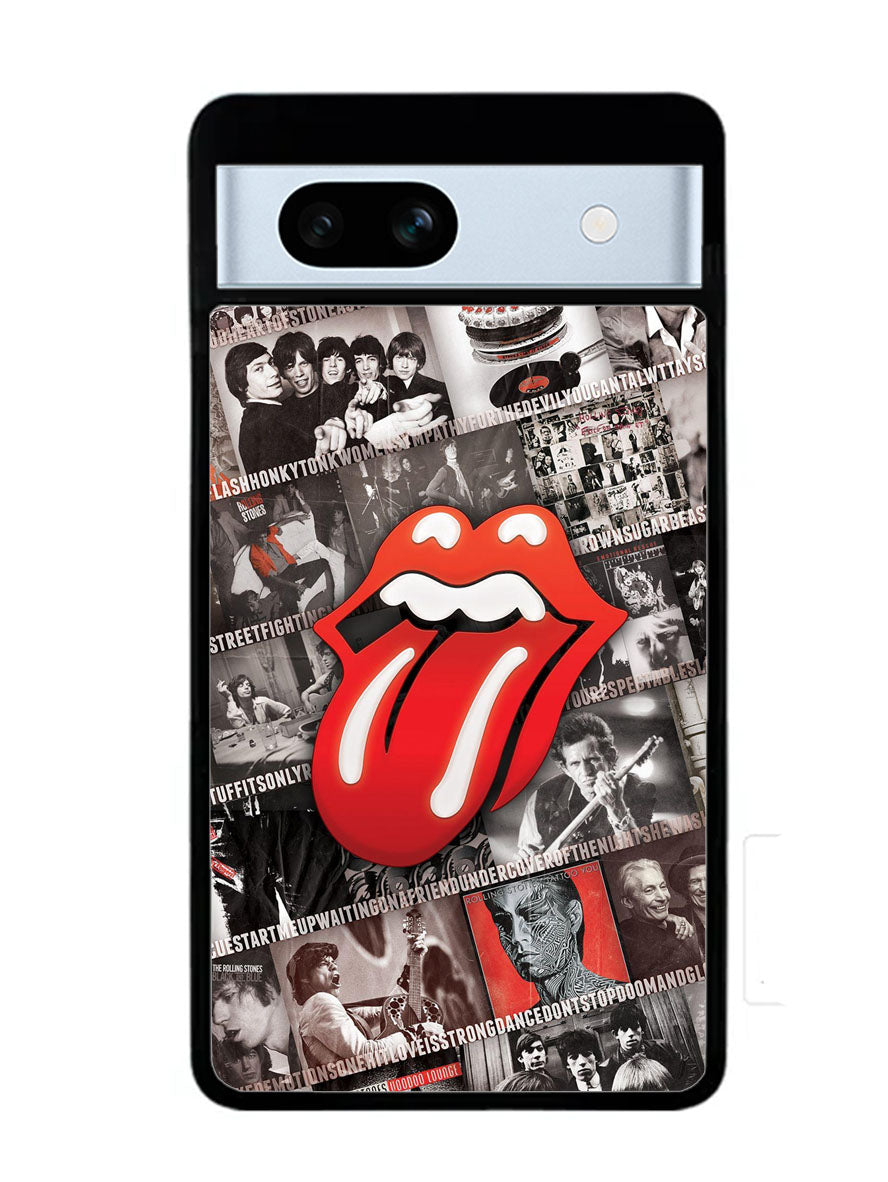 Rolling Stones Collage Google Pixel 7A Case