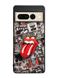 Rolling Stones Collage Google Pixel 7 Pro Case
