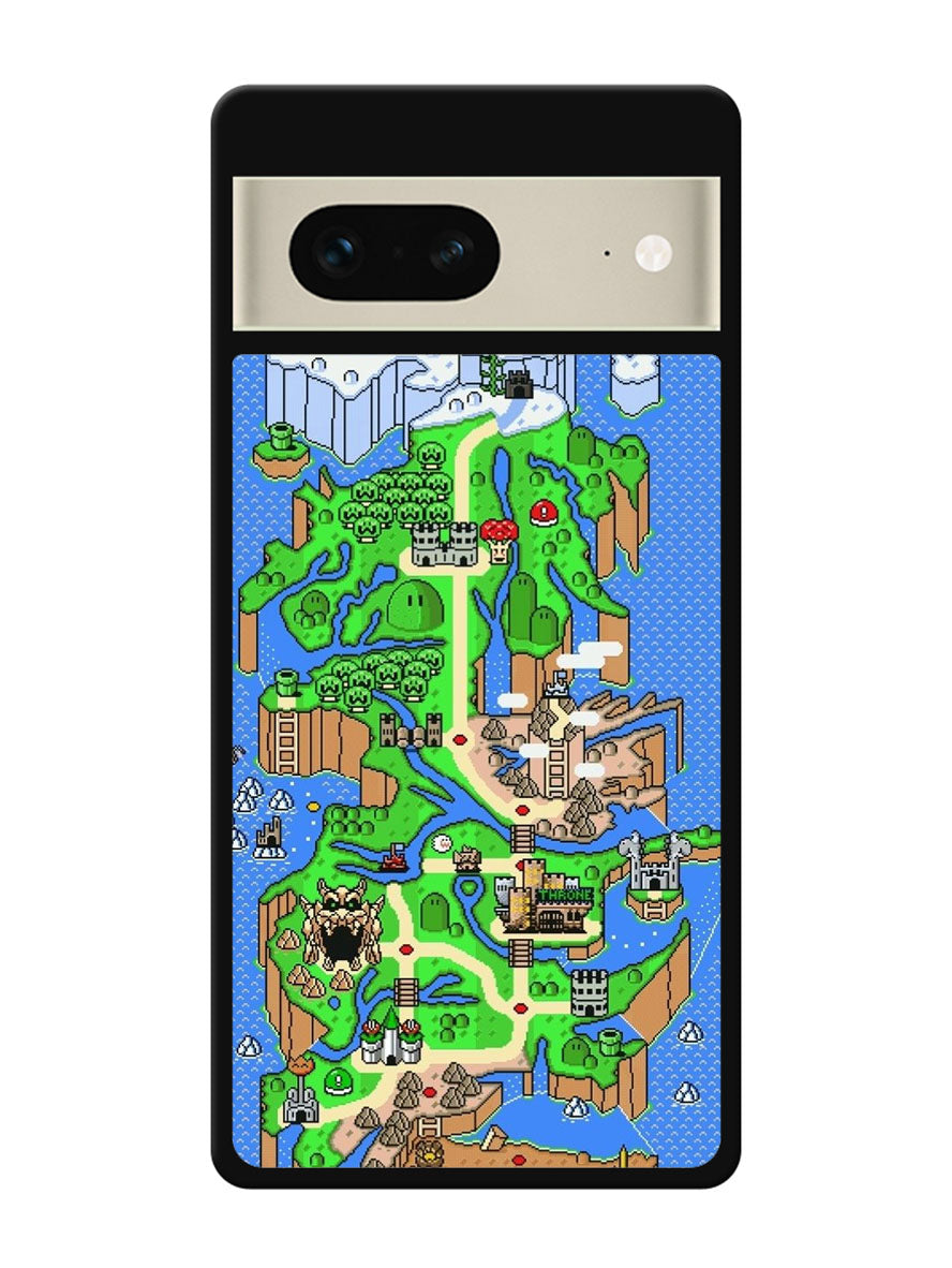 Super Mario World Map Google Pixel 7 Case