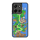 Super Mario World Map Motorola Moto G 5G 2025 Case FE0763