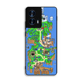 Super Mario World Map Motorola Moto G Power 5G 2024 Case FE1036