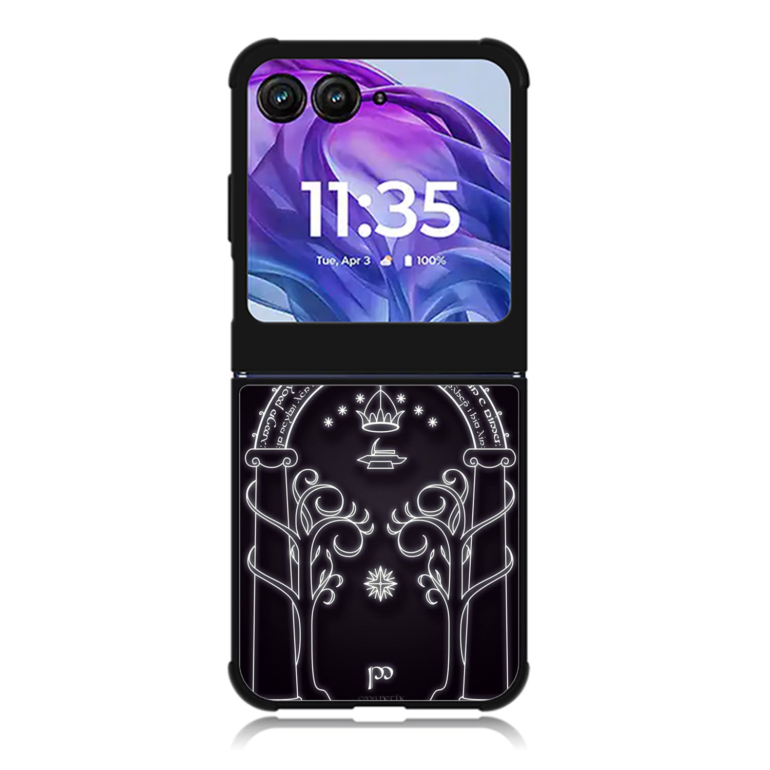 Magic Gate Of Moria Lord Of The Ring The Hobbit Motorola Moto Razr Plus 2025/2024 Case, Moto Razr 50 Ultra 5G BC1046