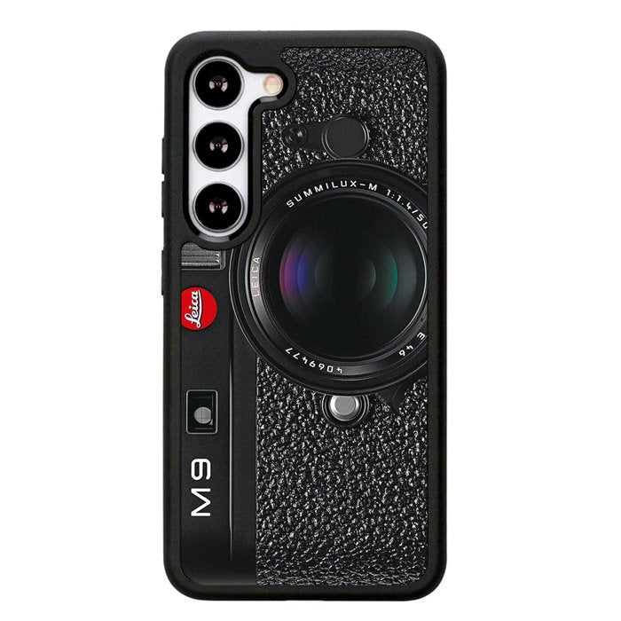 Black M9 Leica Camera Samsung Galaxy S25 5G Case