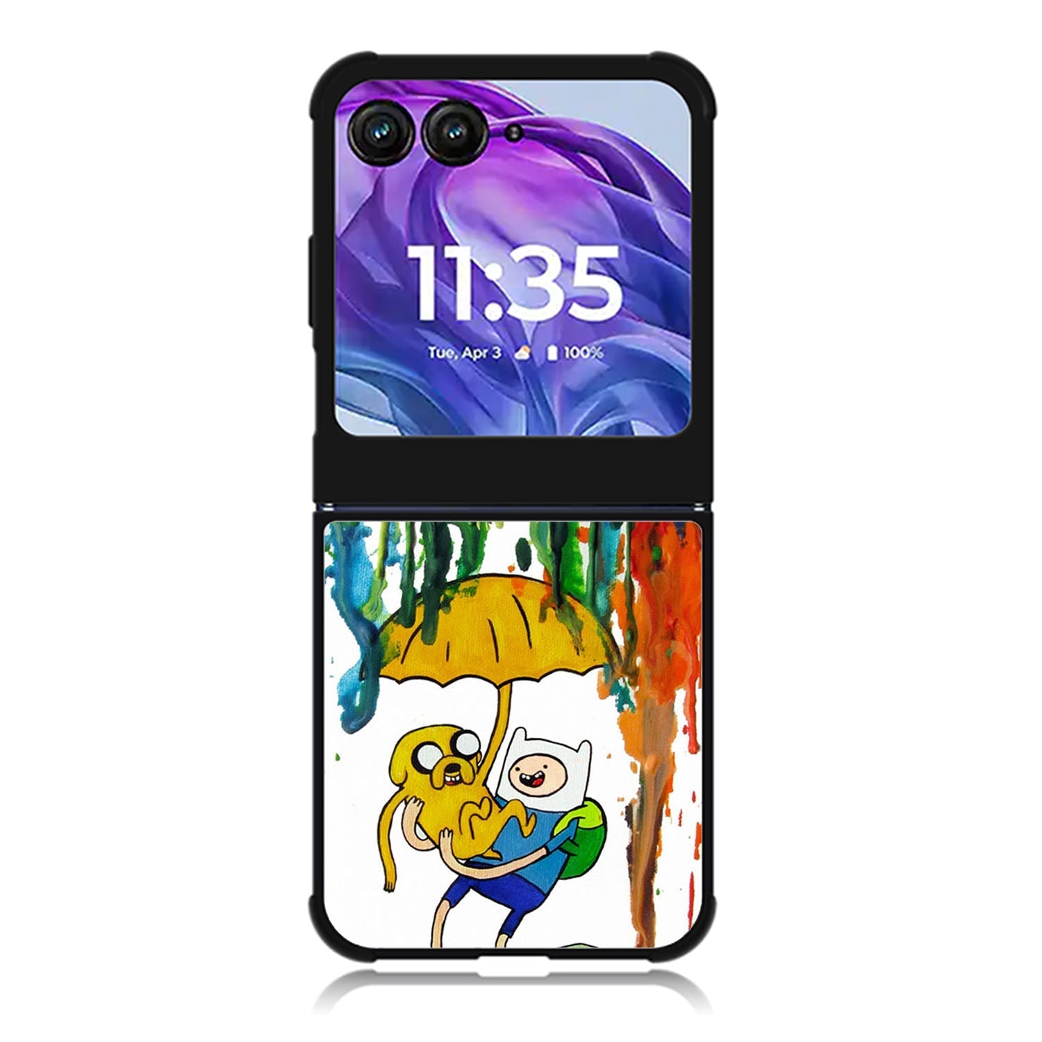 Adventure Time Painting Motorola Moto Razr 2024 , Moto Razr 50 Case FE1048