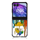 Adventure Time Painting Motorola Moto Razr 2024 , Moto Razr 50 Case FE1048