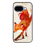 Watercolor art orange red fox animal Case Google Pixel 9A BC1052