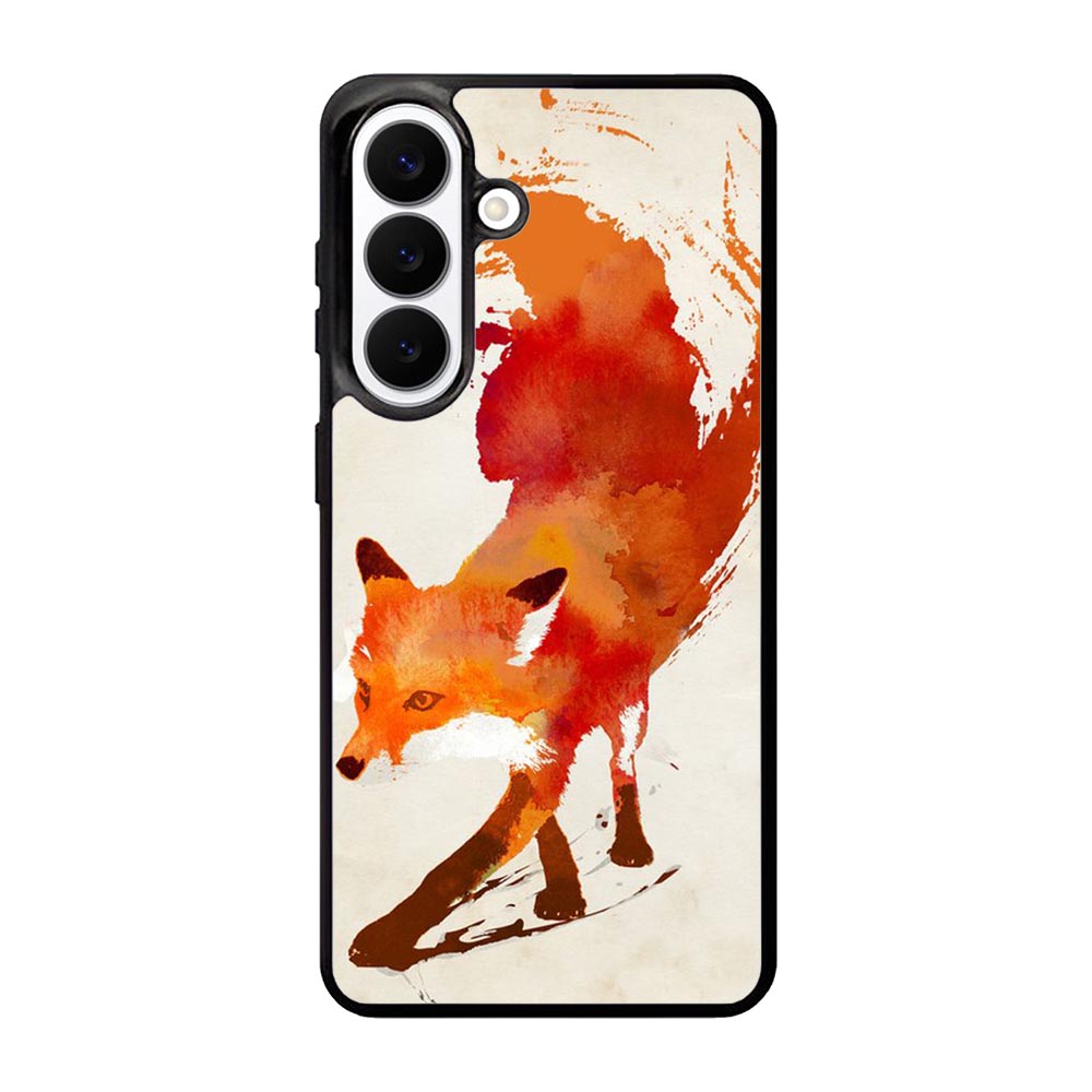 Watercolor art orange red fox animal Samsung Galaxy S26 Plus Case BC1052
