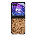 Mayan Calender Motorola Moto Razr 2024 , Moto Razr 50 Case FE1054