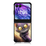 Cheshire Cat Alice in Wonderland Motorola Moto Razr 2024 , Moto Razr 50 Case FE1055