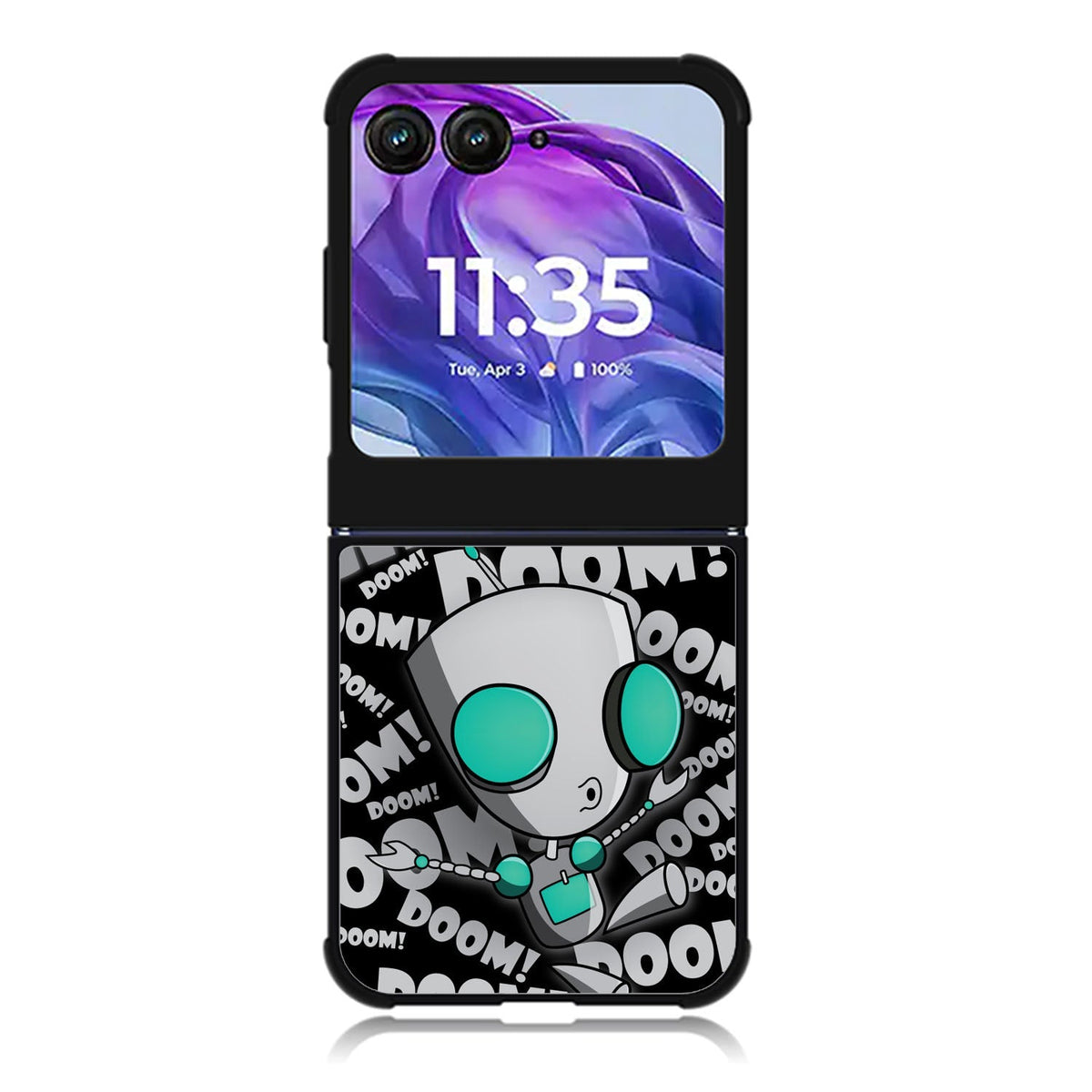invader zim gir doom song Motorola Moto Razr 2024 , Moto Razr 50 Case FE1057