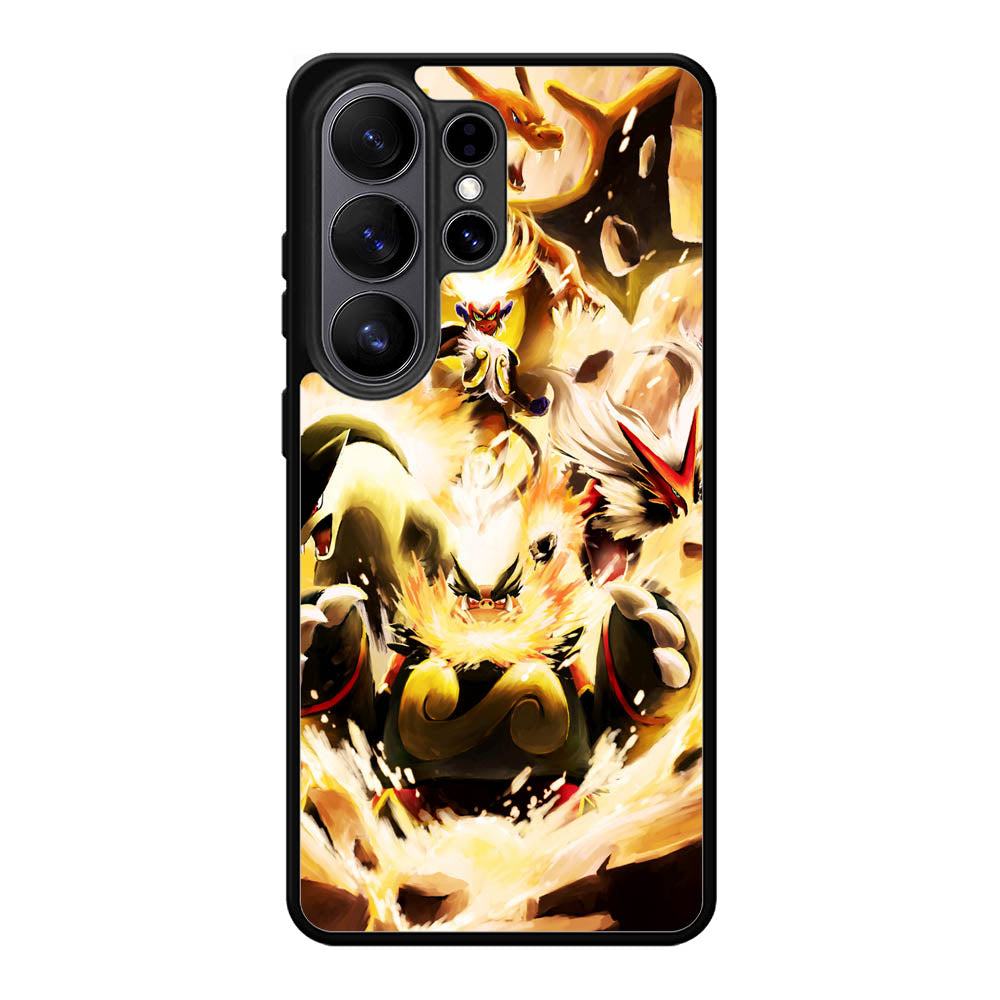 Pokemon Charizard Infernape Samsung Galaxy S26 Ultra Case BC1061