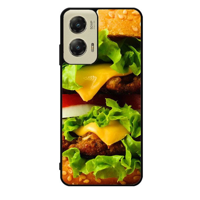 Cheese Burger Z0715 Motorola Moto G Stylus 5G 2024 Case