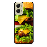 Cheese Burger Z0715 Motorola Moto G Stylus 5G 2024 Case