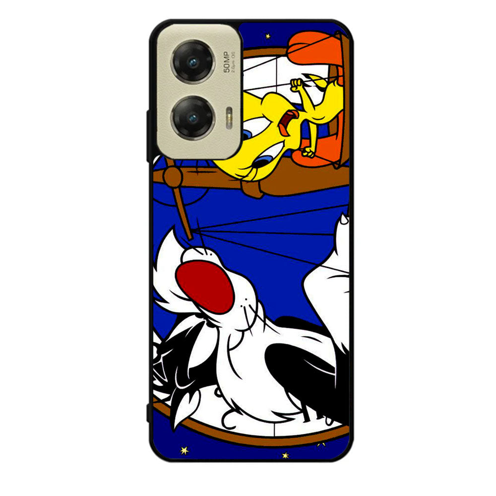 tweety bird and sylvester Case Motorola Moto G Stylus 2024 5G BC1070