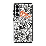 Paramore Riot Quote Art Samsung Galaxy S26 Plus Case BC1074