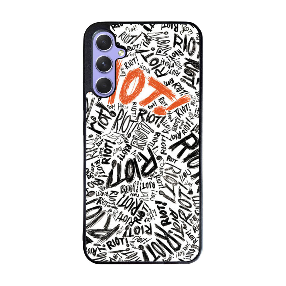 Paramore Riot Quote Art Case Samsung Galaxy A55 5G BC1074