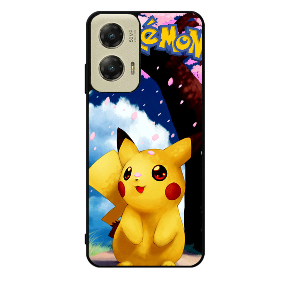 Awesome Sakura Sweet Pikachu Pokemon Case Motorola Moto G Stylus 2024 5G BC1076