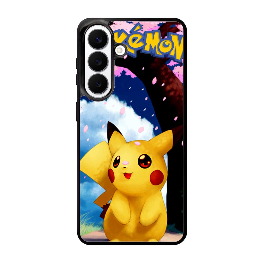 Awesome Sakura Sweet Pikachu Pokemon Samsung Galaxy S26 Case BC1076