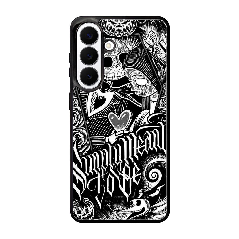 Jack And Sally Muertitos The Nightmare Before Christmas Samsung Galaxy S26 Plus Case BC1078